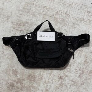 NWT Athleta Jet Black Waist Pack